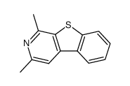 1,3-DIMETHYL-BENZO[4,5]THIENO[2,3-C]PYRIDINE结构式