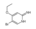 2-氨基-5-溴-4-乙氧基吡啶结构式