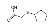 Acetic acid, (cyclopentylthio)- (9CI) picture