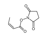 (2,5-dioxopyrrolidin-1-yl) but-2-enoate结构式