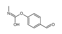 (4-formylphenyl) N-methylcarbamate结构式