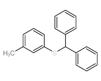 Benzene,1-[(diphenylmethyl)thio]-3-methyl- picture