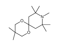 3,3,8,8,9,10,10-heptamethyl-1,5-dioxa-9-azaspiro[5.5]undecane结构式