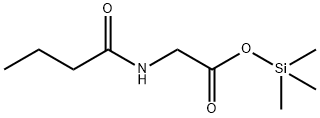 N-(1-Oxobutyl)glycine trimethylsilyl ester picture