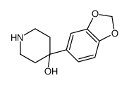4-(1,3-benzodioxol-5-yl)piperidin-4-ol Structure