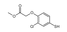 methyl 2-(2-chloro-4-sulfanylphenoxy)acetate Structure