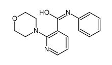 2-morpholin-4-yl-N-phenylpyridine-3-carboxamide Structure