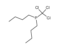 di-n-butyl-trichloromethylphosphine结构式