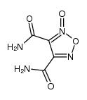 1,2,5-Oxadiazole-3,4-dicarboxylic acid N-oxide结构式