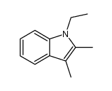 N-ethyl-2,3-dimethylindole Structure