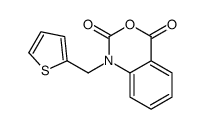 1-(thiophen-2-ylmethyl)-3,1-benzoxazine-2,4-dione Structure