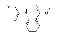 2-(2-bromoacetylamino)benzoic acid methyl ester Structure