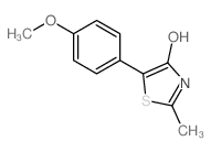 5-(4-methoxyphenyl)-2-methyl-1,3-thiazol-4-ol picture