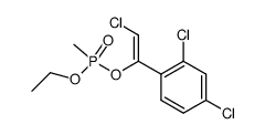 Methyl-phosphonic acid (Z)-2-chloro-1-(2,4-dichloro-phenyl)-vinyl ester ethyl ester结构式