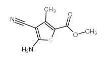 5-氨基-4-氰基-3-甲基-2-噻吩甲酸甲酯图片