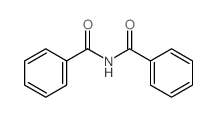 N-苯甲酰基-苯甲酰胺结构式