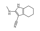 2-(methylamino)-4,5,6,7-tetrahydro-1H-indole-3-carbonitrile Structure