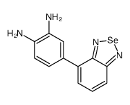 4-(2,1,3-benzoselenadiazol-4-yl)benzene-1,2-diamine Structure