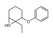 6-ethyl-5-phenoxy-7-azabicyclo[4.1.0]heptane Structure