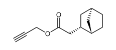 exo-Norbornyl-2-essigsaeure-propargylester Structure