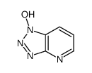 1-hydroxytriazolo[4,5-b]pyridine Structure