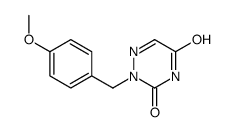 2-[(4-methoxyphenyl)methyl]-1,2,4-triazine-3,5-dione Structure