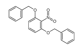 2-nitro-1,3-bis(phenylmethoxy)benzene结构式