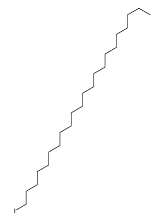 1-iododocosane Structure