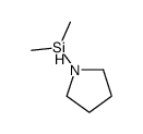 dimethyl(pyrrolidin-1-yl)silane结构式