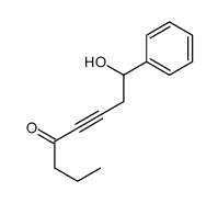 8-hydroxy-8-phenyloct-5-yn-4-one Structure