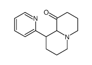 9-pyridin-2-yl-2,3,4,6,7,8,9,9a-octahydroquinolizin-1-one Structure