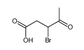 3-bromo-4-oxopentanoic acid Structure