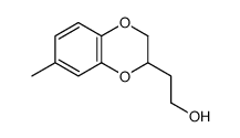 2-(6-methyl-2,3-dihydro-1,4-benzodioxin-3-yl)ethanol Structure