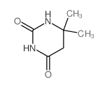 2,4(1H,3H)-Pyrimidinedione,dihydro-6,6-dimethyl- picture