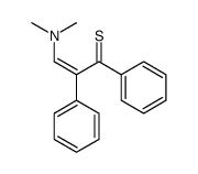 3-(dimethylamino)-1,2-diphenylprop-2-ene-1-thione Structure