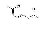 N-[2-[acetyl(methyl)amino]ethenyl]acetamide结构式