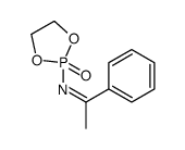 N-(2-oxo-1,3,2λ5-dioxaphospholan-2-yl)-1-phenylethanimine结构式