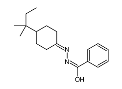 N-[[4-(2-methylbutan-2-yl)cyclohexylidene]amino]benzamide结构式