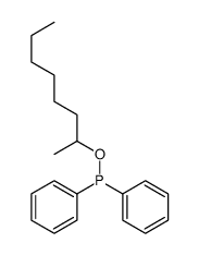 octan-2-yloxy(diphenyl)phosphane结构式