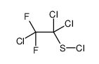 (1,1,2-trichloro-2,2-difluoroethyl) thiohypochlorite Structure
