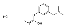 dimethyl-[[3-(methylcarbamoyloxy)phenyl]methyl]azanium,chloride结构式