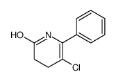 5-chloro-6-phenyl-3,4-dihydro-1H-pyridin-2-one结构式