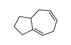 1,2,3,3a,4,7-hexahydroazulene Structure