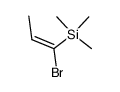 (Z)-1-Bromo-1-(trimethylsilyl)-1-propene Structure