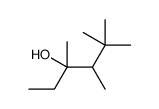 3,4,5,5-tetramethylhexan-3-ol Structure
