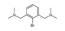 1-bromo-2,6-bis-((dimethylamino)methyl)benzene结构式