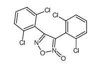 3,4-di(2,6-dichlorophenyl)-1,2,5-oxadiazole 2-oxide结构式