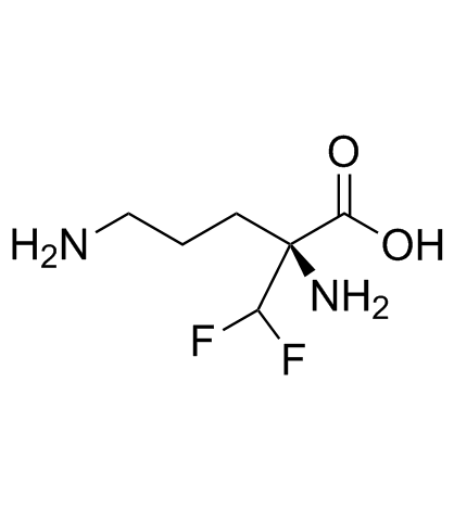 L-Eflornithine Structure