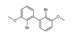 2,2'-dibromo-3,3'-dimethoxy-1,1'-biphenyl Structure