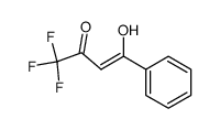 1,1,1-trifluoro-4-hydroxy-4-phenyl-but-3-en-2-one Structure